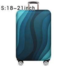 Luggage Cover Travel Case Cover For 18 To 32 Inch Luggage Protector Cases For Outdoor Travel Business Fashion Graphic Pattern For Men Women Travel Accessories Polyester Suitcase Elastic Dust Covers Student Back To School Stuff, Ideal For Outdoor And Holiday Travel, Luggage Protection|Vibrant Design|Elastic Fit, Luggage Travel Accessories
