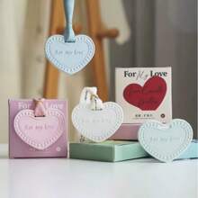 1pc Heart-Shaped Fragrance Plaster Hanging Air Freshener, Suitable For Wardrobe, Car, Home Decor, Sweet Scented Sachet, Wardrobe Freshener, Home Fragrance Sachet, Wardrobe Fragrance Plaster Hanging Decor, Mother's Day, Birthday, Halloween, Christmas, Gift