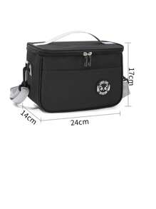 1pc New Insulated Bag Picnic Lunch Bag Handbag Backpack To Bring Food To Work Lunch Bag Fresh-Keeping Bag Lunch Box Bag Ice Cube Folding Ice Pack Thickened Insulated Bag Picnic Lunch Handbag To Bring Food To Work Lunch Out Fresh-Keeping Bag Convenient To Travel Portable Men And Women Daily Necessities