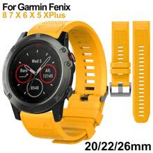 New Sports Style Straps For Garmin Fenix 8 7 7X 7S 6 6X 6S 5 5X 5S Pro Plus Band 20 22 26mm Strap For Forerunner 955 945 935 Instinct 2 Fenix3 Descent 1 2 Bracelet