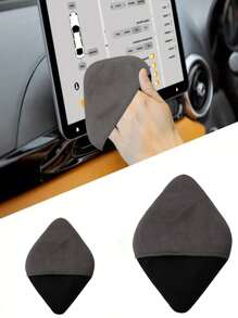1pc Ultra-Fine Fiber Car Computer Tablet Phone Screen Cleaner, Microfiber Touch Screen Cleaning Cloth For Dashboards And Displays, Car Interior Cleaning And Care Products