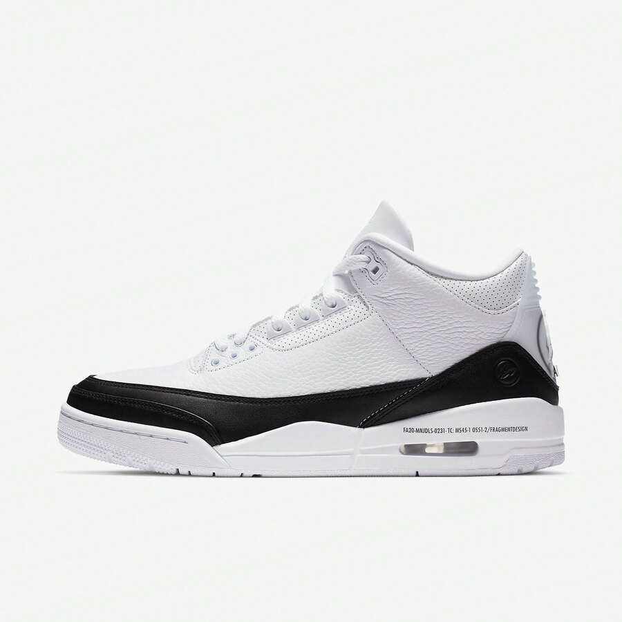 (Men's) Nike Air Jordan 3 Retro SP X  'Hiroshi Fujiwara' (2020) DA3595-100 Athletic Sporty Basketball Skateboarding Casual Fashion Sneakers For Unisex Adult - SOLE SERIOUSS - trắng - Xem 1