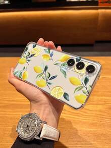 1 pièce Étui de téléphone en TPU transparent avec motif citron, compatible avec Apple 17 Pro Max/17 Pro/17 Air/17/16 Pro Max 15 14 13 12 11 Pro Max Plus Mini 16E, compatible avec Galaxy A55/A54/A53/S24/S24plus/S24ultra/S24fe/A06, compatible avec Pixel 9 Pro XL/Pixel 10 Pro XL, P50 Pro, compatible avec Redmi Note 9 Pro Max et autres modèles, version internationale, pas la version domestique - Multicolore - Voir 7