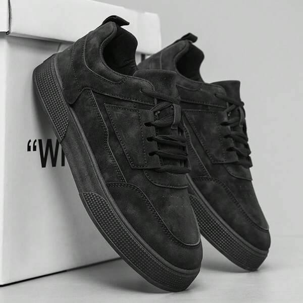 2025 New Men's Casual Sneakers, Versatile, Wear-Resistant, Dirt-Resistant, Suitable For Outdoor, Commuting, Driving, Jeans And Sportswear, Fashionable, Breathable, Moisture-Wicking, Plus Size 45 46 47 48