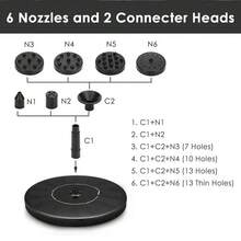 1pc Round Solar Powered Fountain, Outdoor Birdpath Water Fountain, Floating Garden Fountain Water Pump, Suitable For Spring, Summer, Fall, No Battery Required, Works Under Sunlight