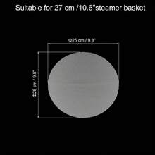 Mesh Reusable Round Non-Stick Baking Mats - 10 Pcs - View 2