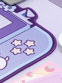 GeekShare Tapis de souris multifonctionnel simple et pratique avec un design mignon de lapin animé