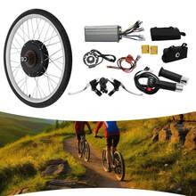 Electric Bicycle Kit 28"48V 1000W Ebike Conversion Kit For Rear Wheel - Black - View 7