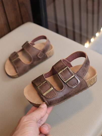 Zapatos de verano para niños, sandalias para niñas, calzado romano para niños, zapatos de playa para niños, calzado para niños pequeños