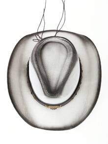 1pc Bohemian Bull Retro Pattern Casual Rivet Decorated Hat, Suitable For Western, Beach, Sun Protection, Unisex All-Match Commuter, All Season - Teardrop Hat - View 9