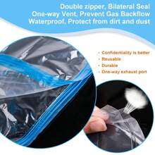20 Pack Combo WaterProof Travel Storage Bag Hand Roll Space Saver Vacuum Seal Bags Vacuum Storage Bag For Clothes Travel Packing Organizer