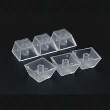Nouveaux touches ABS transparents en profil Cherry R4 à 10 touches pour commutateurs MX, cadeau DIY pour les amateurs de jeux