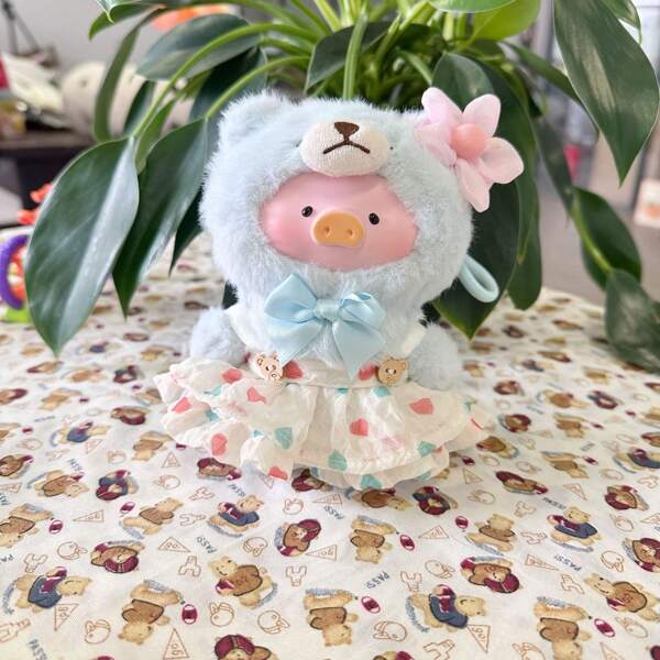 Lulu Pig 2pcs (Only Selling The Clothes, The Doll Is Not Included).17cm The Blind Box Set Of Lulu Pig. Both Lulu Pig And Sets (Including The Skirt And Headwear) Have A Variety Of Styles, Which Can Be Freely Selected. You Can Also Freely Match Them. These Are The Beautiful And Fashionable Clothes For Lulu Pig