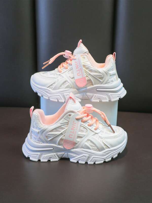 Baskets basses décontractées pour filles, chaussures de sport confortables et anti-dérapantes, conviennent aux activités extérieures