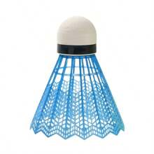 5 pièces/3 pièces/1 pièce Volants de badminton en plastique résistant au vent, durable, résistant aux chocs et aux chutes