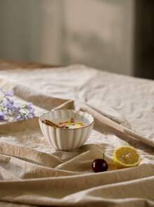 Cirelle 1 Stück/2 Stück Keramikschale mit Kürbismuster, nordischer Stil für Frühstück, Suppe, Snacks, Obst, Joghurt, Einzelperson für Zuhause, Festivalgeschenk, Geschenk für Freunde, Freund/Freundin, Familie, Küchen-Essentials von Rama, für die Küche, hochwertige Restaurantausstattung, Einweihungsgeschenk, Partynutzung, Familien-Essen, Nachmittagstee