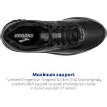 Brooks Men's Addiction Walker 2 Walking Shoe - White - View 10