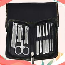 1 Set Nail Clipper Set Professional Nail Clipper Set Stainless Steel Manicure Set, Nail Care Tools . ﻿