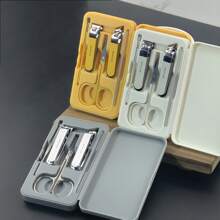 1 Set Nail Clipper Set Professional Nail Clipper Set Stainless Steel Manicure Set, Nail Care Tools . ﻿