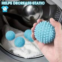 5pcs/Pack Laundry Dryer Balls - Anti-Winding, Stain Removal, And Anti-Pilling, Clothing Specific, No Power Needed, Reusable Washing Machine Lint Remover - Fabric Softener Balls, Reduce Wrinkles And Static, Prevent Tangles In Home And Laundromats, Assorted Colors