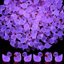 50/100 Pcs Classic Mini Resin Duck Figurines - Multipurpose Animal Themed Decor Suitable For All Room Types, No Power Required, Ideal For Christmas Decoration, Collectible Statue | Classic Cartoon Style | Resin Structure