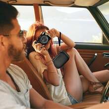 ALKOO Digital Camera Case Compatible With Zheozeig For Duluvulu For TEBNGIHNM For Oiadek For KVUTCIEIN For Femivo For Fulealfly 4K Vlogging Camera. Storage Holder Bag For Canon PowerShot Camera (Box Only) - Black - View 6