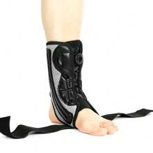 1pc Ankle Brace Support For Men & Women, Recovery From Sprained Ankles With Metal Springs, Stabilizing For Running, Basketball, Volleyball Gym Accessories