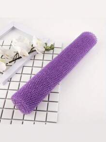 African Mesh Bath Sponge, African Mesh Long Bath Mesh Sponge Exfoliating Shower Body Scrubber Back Scrubber Skin Smooth Towel Nylon Korean Exfoliating Body Wash/Towel Japanese Body Wash/Towel Shower Gel Cleansing Sponge Back And Body Use, Loofah Body Scrub, Bathroom Accessories, Back Scrub Towel, Elastic Nylon Back Exfoliating Tool, Deep Cleansing Body Massage Bath Brush For Men And Women