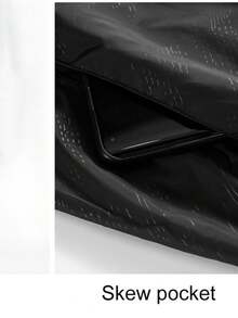 1 件男士休闲户外轻便加大码夹克，防水面料，亲肤风衣