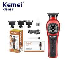 Kemei 1pc KM-999 Electric Hair Clipper, Suitable For Barbershop, Digital Display, Professional Wireless Precision Adjustable Trimmer For Men, 0mm Zero Gap Haircut Clipper - Multicolor - View 12