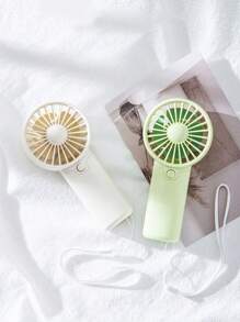 1 pezzo Mini Ventilatore Portatile, Leggero Ventilatore Palmare - Ottimo per Ufficio, Esterno, Viaggio e Campeggio - Mantieni il fresco in qualsiasi momento, ovunque! - (Batterie non incluse), Indispensabile per il Raffreddamento Estivo, Spiaggia, Viaggio