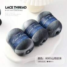 1 Bag (300g) Rainbow Gradient Long Dyeing Wool Yarn For DIY Hand Knitting, Used For Making Women's Shawls, Hats, Scarves And Sweaters. 1 Bag = 3 Pieces = 300g - 3 Packs - View 15