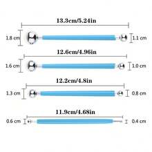 4pcs/5pcs/9pcs Silicone & Stainless Steel Clay Sculpting Tools, Clay Modeling & Sculpting Brushes For Embellishing, Imprinting, Nail Art, Polymer Clay