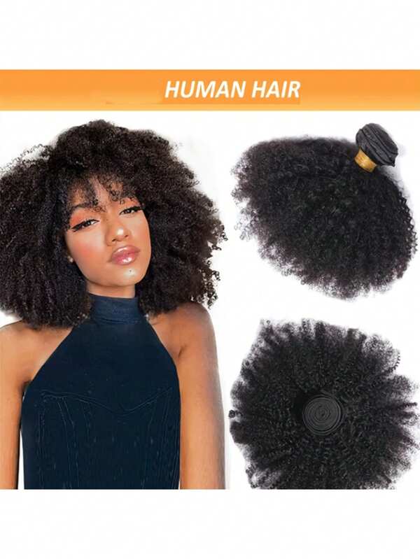 1/3/4 Piezas Extensiones de cabello humano rizado afro tipo kinky, doble trama, sin desprendimiento, cabello humano rizado de mujeres birmanas, paquetes de cabello humano rizado, paquetes de cabello humano ondulado, paquetes de cabello humano húmedo y ondulado, paquetes de cabello humano Remy, paquetes de cabello crudo, paquetes de cabello humano, paquetes de cabello barato, paquetes de maquillaje, paquetes de cabello fundido y cierre, todos los paquetes de cabello corriente