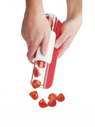 1 st, körsbärstomatskärare, druvskärare, multifunktionell druvskärare, liten fruktskärare, druvkökstillbehör, tårtdekorationsverktyg, fruktskärare, köksredskap Kökstillbehör