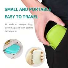 Mini Portable 8 Grids Pill Box Travel Medicine Organizer Container Wheat Sealed Tablets Storage Dispenser Box For Medicines - Multicolor - View 8