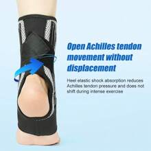 1pc Ankle Brace Support For Men & Women, Recovery From Sprained Ankles With Metal Springs, Stabilizing For Running, Basketball, Volleyball Gym Accessories