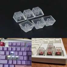 Nouveaux touches ABS transparents en profil Cherry R4 à 10 touches pour commutateurs MX, cadeau DIY pour les amateurs de jeux