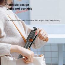 2-In-1 AI Face Tracking Gimbal & 70-Inch Extendable Bluetooth Selfie Stick. Stabilizer Tripod With 360° Adjustable Phone Holder, Suitable For Live Streaming And Photography