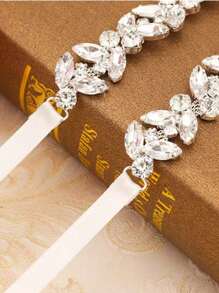 1pc Wedding Belt For Wedding, Headwear, Skirt, Jeans Belt Decoration.