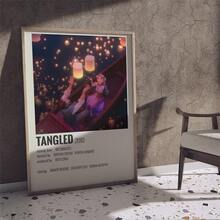 1 Pc Canvas Painting,Tangled, 2010, Movie Poster, Rapunzel, Lanterns, Wall Art, Decorative Painting,Wood Framed Painting (1) Thickness 2.5 Cm/ 1 Inch-Home Decoration For All Occasions,Ideal New Year, Valentine's Day,Thanksgiving,Easter,Christmas Gift,Room Decoration Aesthetic,Wall Decoration Art,Perfect Gift,Autumn And Winter Wall Decoration,Living Room Decoration, Bedroom Decoration, Kitchen Decoration, Entry Decoration, Bathroom Decoration, Direct Wall Painting, High Quality Wall Painting Poster,Modern Home Decoration Stretched And Framed Ready To Hang - Multicolor - View 3