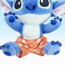 星际宝贝系列毛绒玩具-沙滩短裤史迪奇-可爱毛茸茸便携挂件包包装饰 - 彩色 - 查看 6