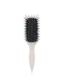 Curl Defining Brush New Curl Brush Premium Boar Bristle Curly Hair Brush For Perfectly Shaped And Defined Curls Detangling And Styling Hairbrush.Wear Resistant,ShiZhiYu Curl Defining Brush For Curly Hair, New Curly Hair Brush Styling Brush, For Women And Men To Reduce Pulling And Curl Separation,Purple.