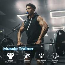 1/2 件呼吸训练器肺部屈曲健身锻炼器增加肺活量呼吸可调节水平呼吸深呼吸 - 彩色 - 查看 3