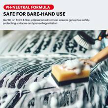 CARSUN Carsun Concentrated 2L Car Wash Liquid | High Foam No-Wipe One-Rinse Clean + Water Wax Coating Two-In-One | The More You Wash, The Brighter Your Car Finish | Household/Car Wash Water & Money Saving Device