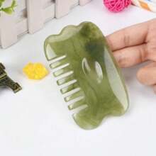 Barra de masaje de acupresión facial, raspador de masaje facial y de belleza para los ojos (no de cuerno de buey), bolígrafo de masaje de meridianos para todo el Body