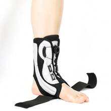 1pc Ankle Brace Support For Men & Women, Recovery From Sprained Ankles With Metal Springs, Stabilizing For Running, Basketball, Volleyball Gym Accessories