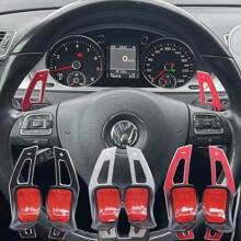 DSG Lenkradschaltwippen Verlängerung Schalthebelabdeckung für VW Golf 5 6 MK6 GTI R Jetta MK5 Passat B6 B7 CC Polo Sharan Tiguan Seat Leon