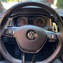 DSG Lenkradschaltwippen Verlängerung Schalthebelabdeckung für VW Golf 5 6 MK6 GTI R Jetta MK5 Passat B6 B7 CC Polo Sharan Tiguan Seat Leon