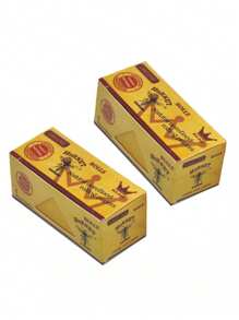 2/24 Volumes Of HORNET Cigarette Paper, 5-Meter/Volume Extra Large Roll Paper, Cigarette Paper With Adjustable Length, Brown Semi Transparent Cigarette Paper, Smoking Accessory Roll Paper